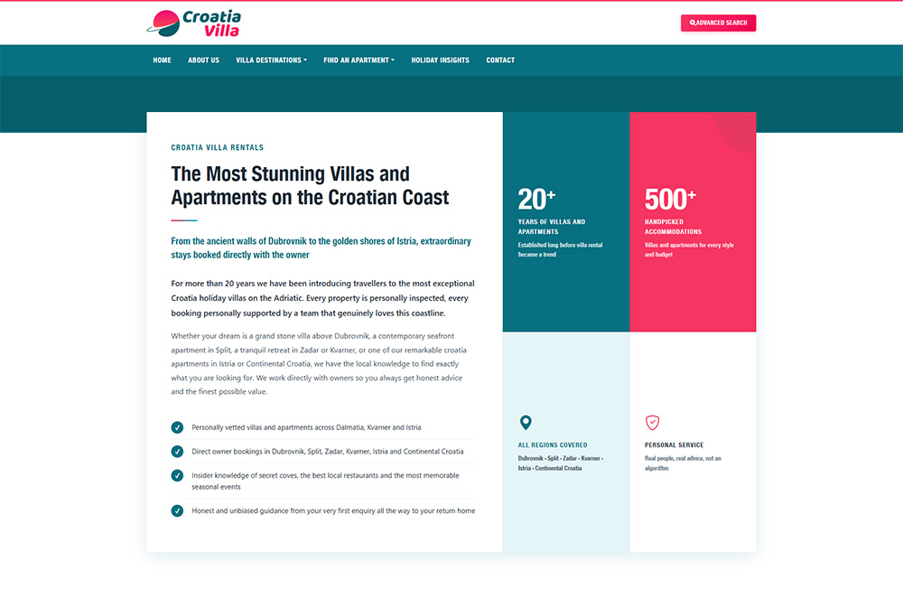 Custom WordPress Property Rental Platform Connecting Owners and Guests - Fiksie Web development
