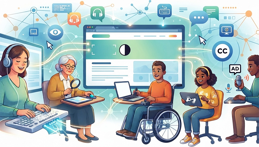 Wcag or web content accessibility guidelines by Fiksie